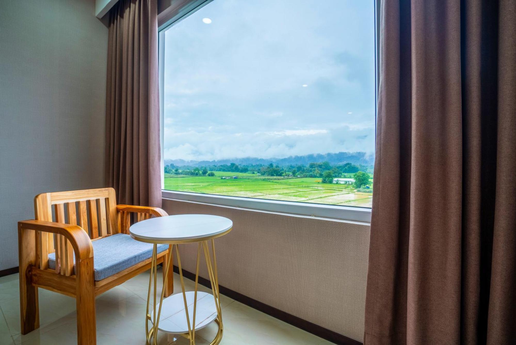 S Vangvieng Boutique Hotel Vangviang Kültér fotó