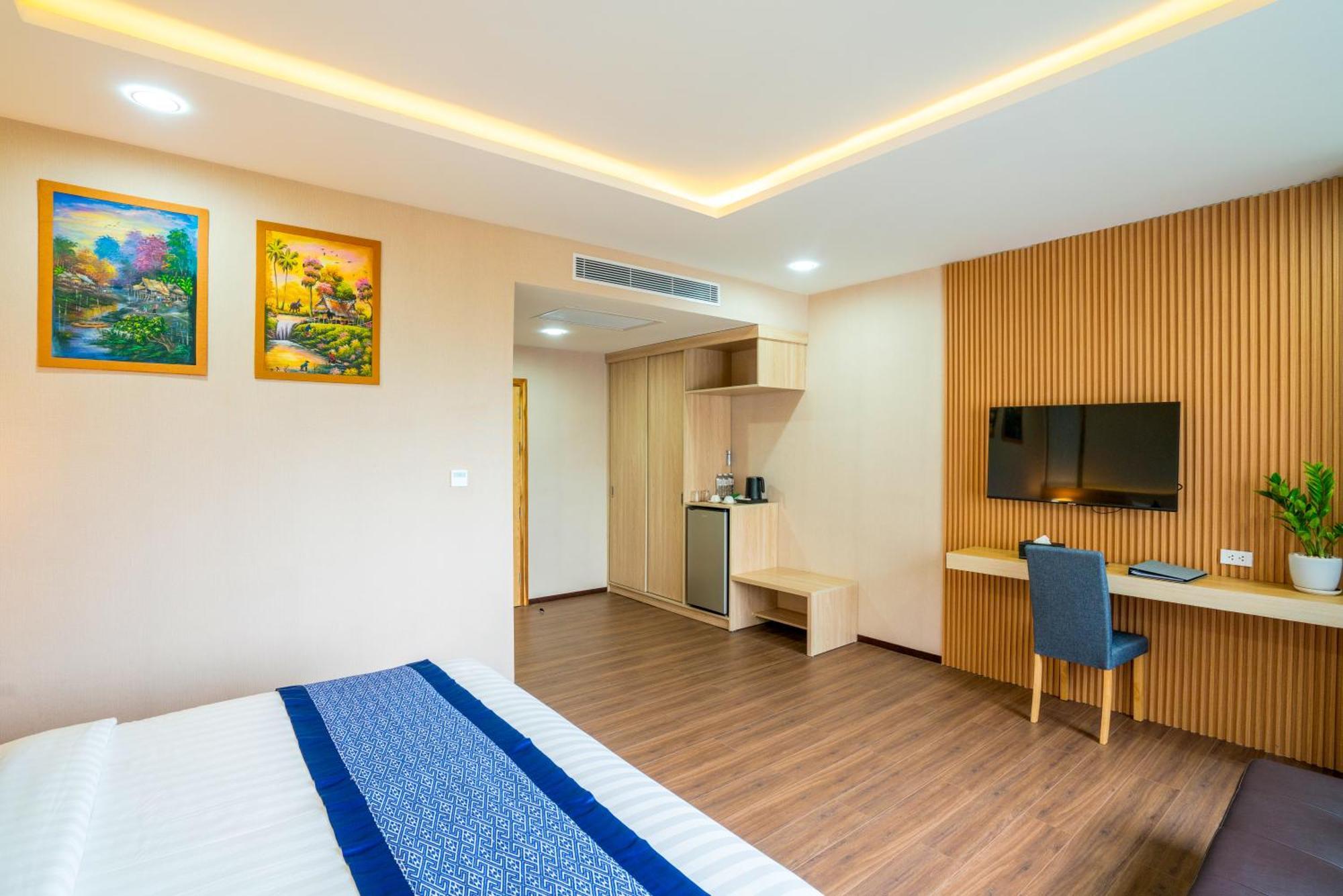S Vangvieng Boutique Hotel Vangviang Kültér fotó