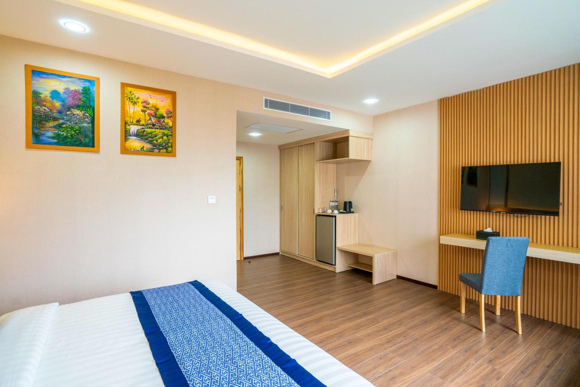 S Vangvieng Boutique Hotel Vangviang Kültér fotó
