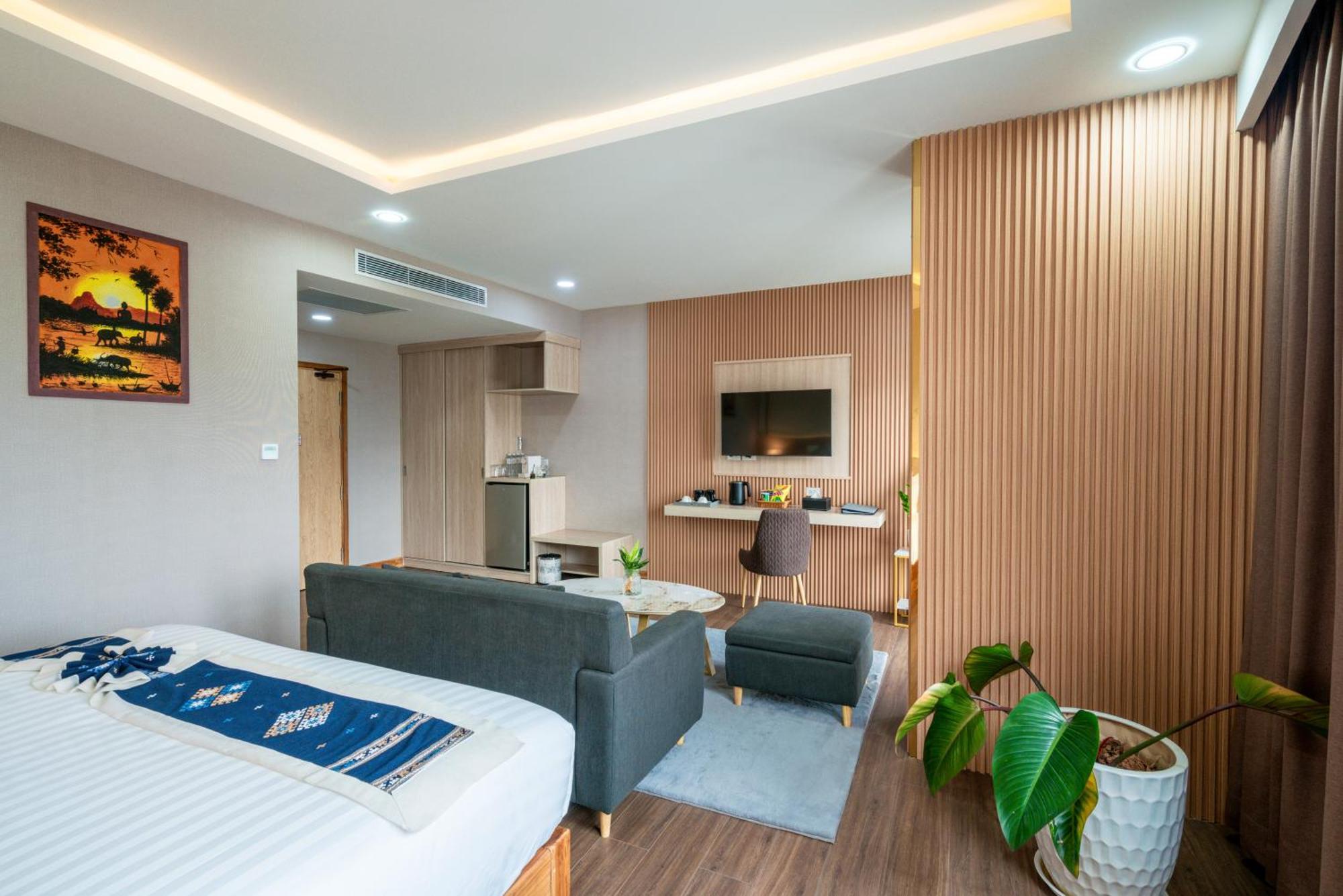 S Vangvieng Boutique Hotel Vangviang Kültér fotó